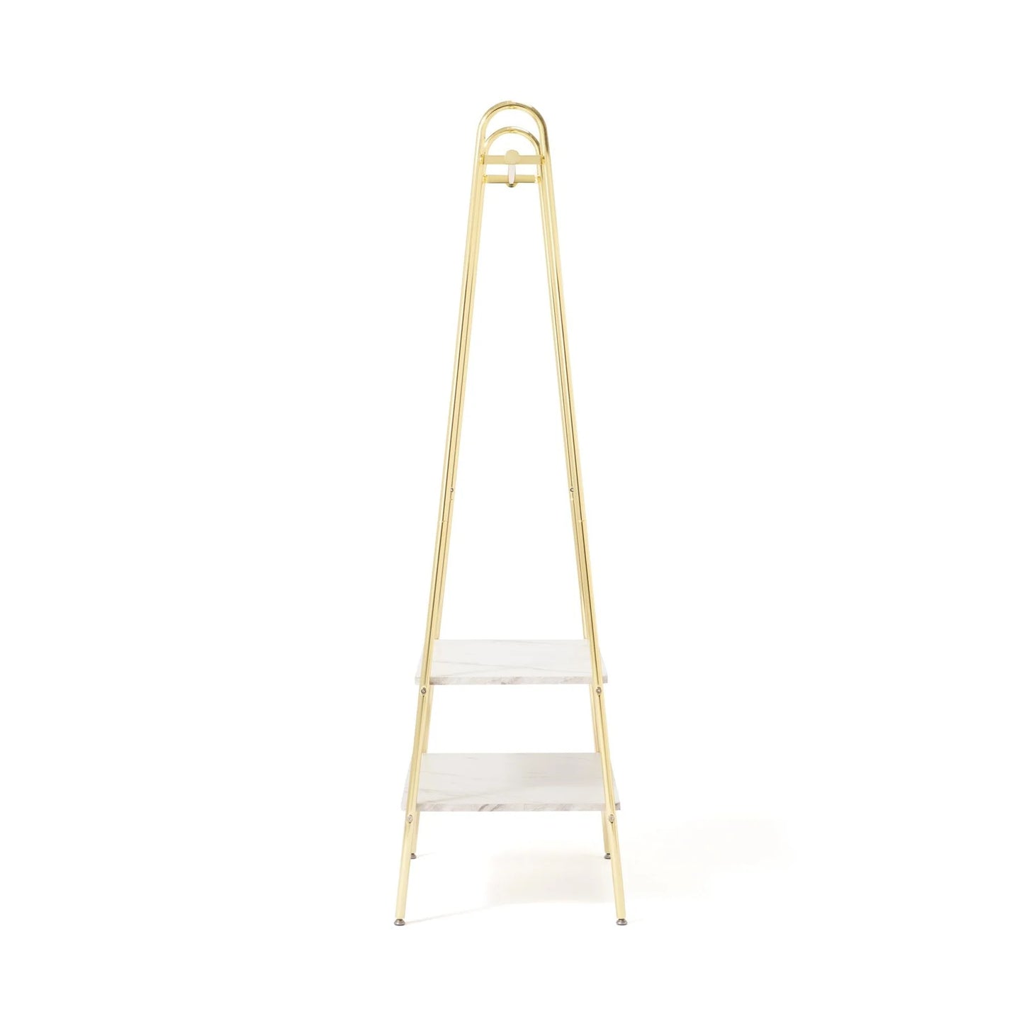 Clothes Hanger White/Gold