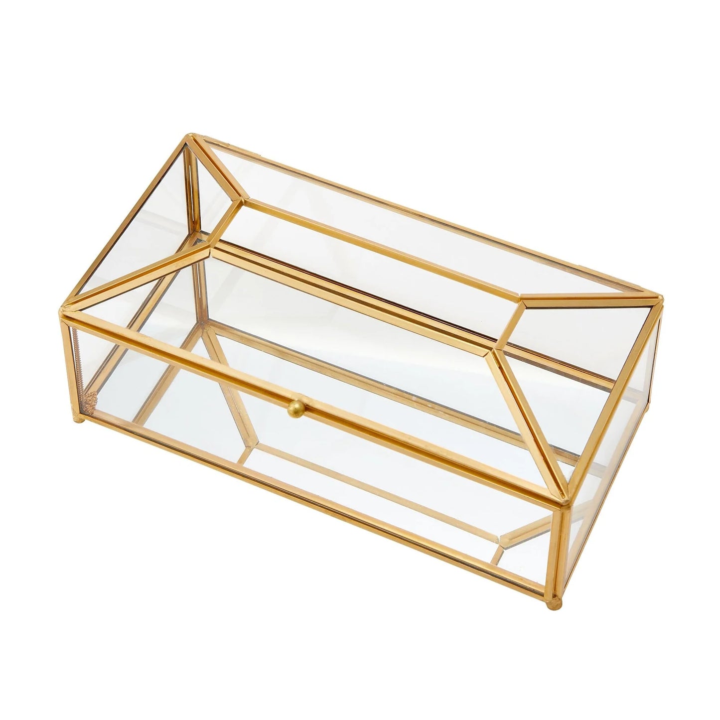 Glass Tissue Box