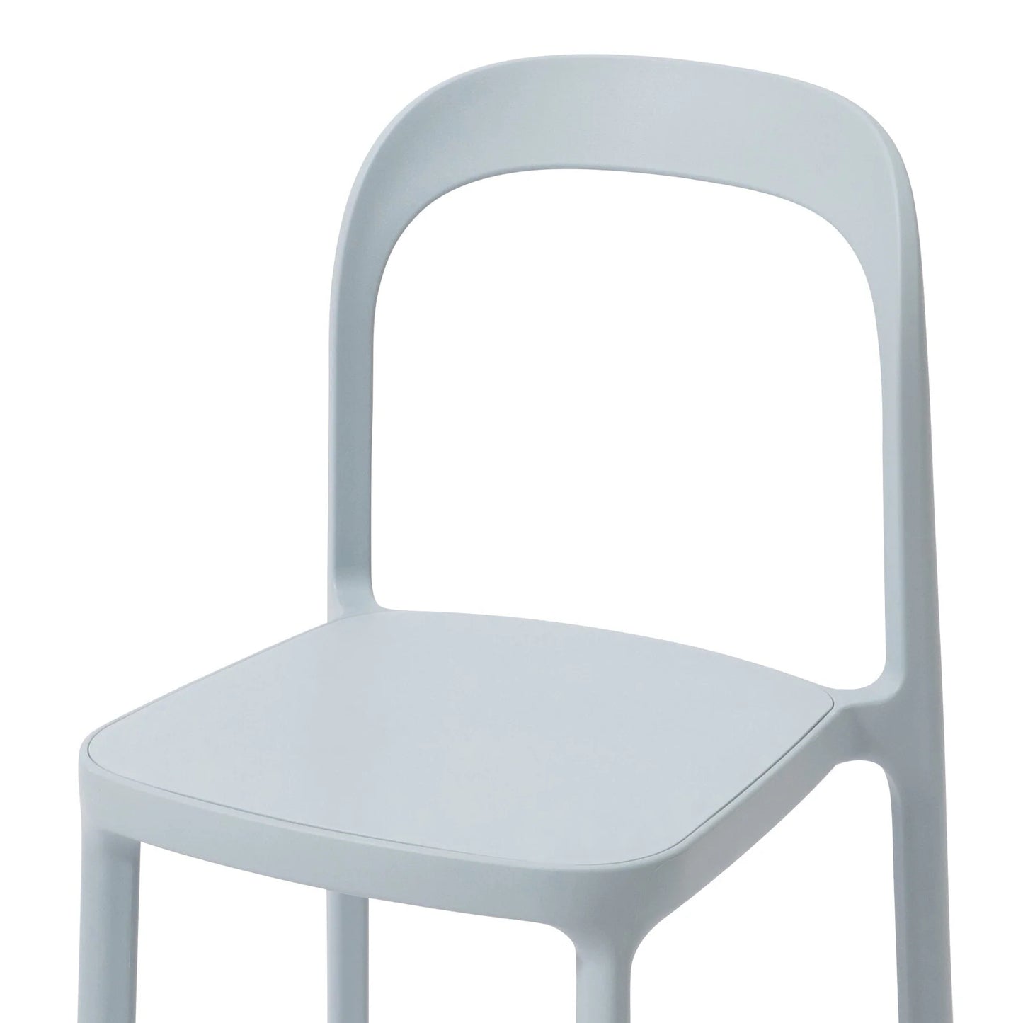 Resin Chair (Light Blue)