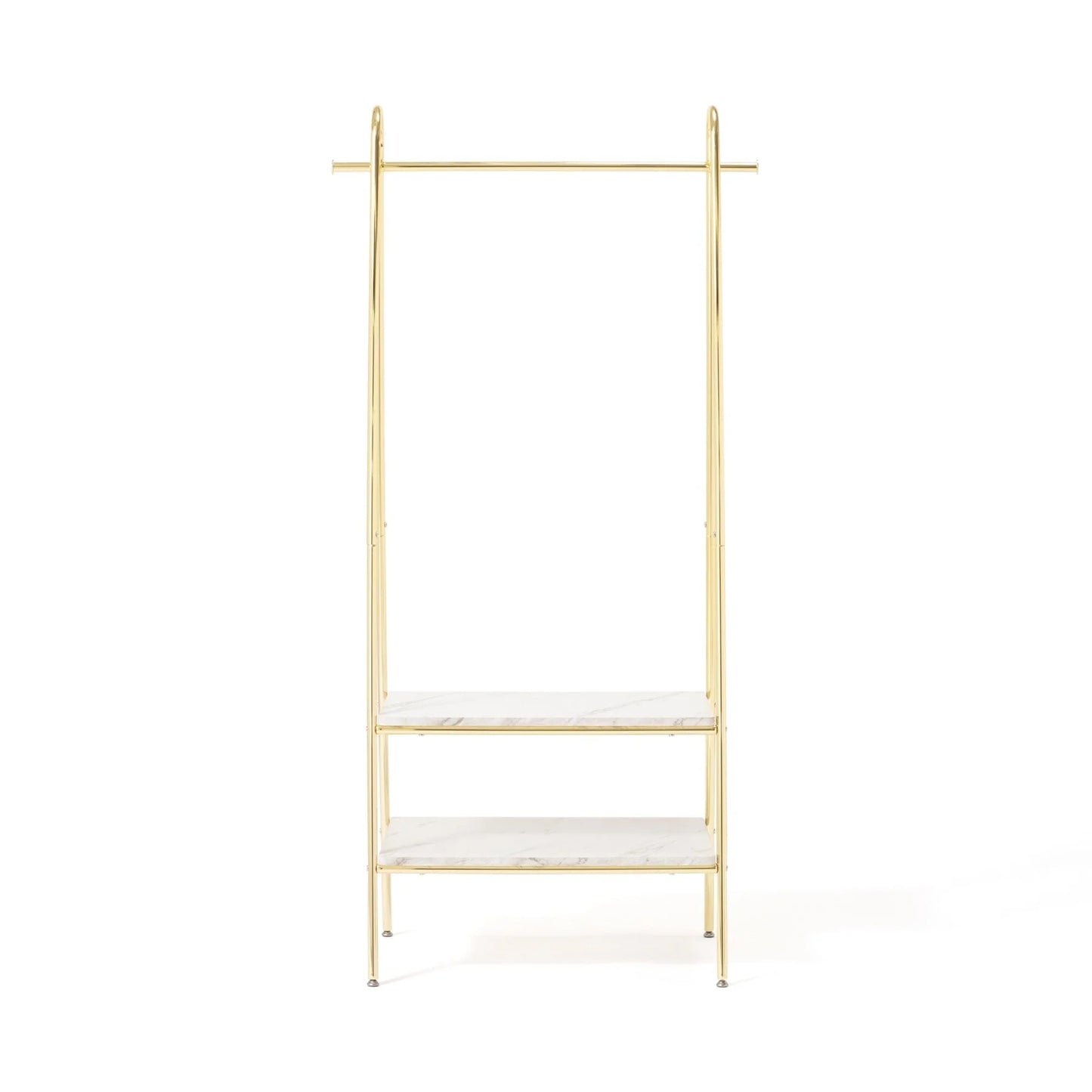 Clothes Hanger White/Gold