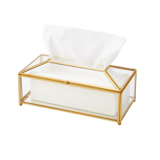 Glass Tissue Box